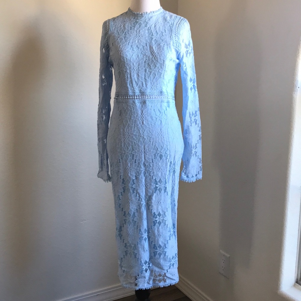 Pretty Little Things lace midi dress